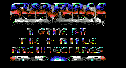 Star force Title Screen